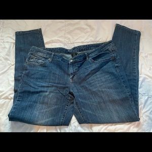 Massimo Low-Rise Super Stretch Skinny Jeans- 16/33R